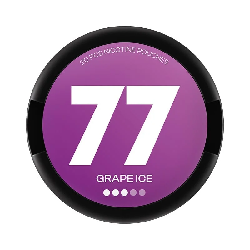 Grape Ice 16 mg 77 saszetek nikotynowych