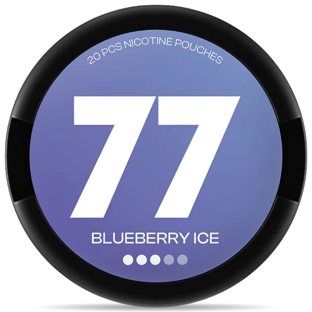 Blueberry Ice 16 mg 77 nikotinových sáčků