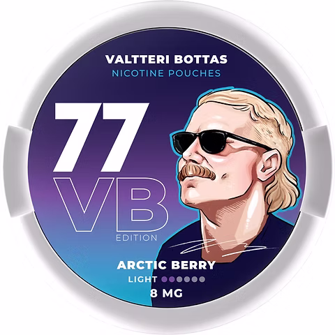 Valtteri Bottas Edition Arctic Berry Light 8mg 77