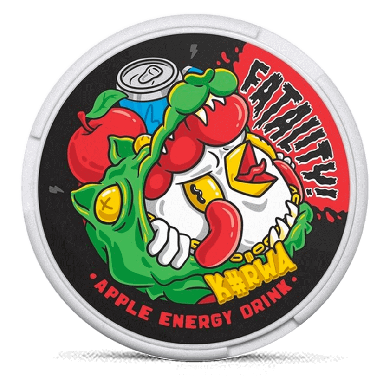 Apple Energy Drink 50 mg KURWA Nikotinové sáčky