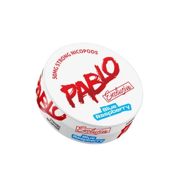 Modrá malina 50 mg Pablo Exkluzivní nikotinové sáčky