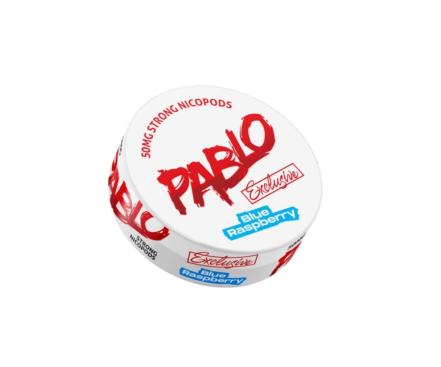 Modrá malina 50 mg Pablo Exkluzivní nikotinové sáčky