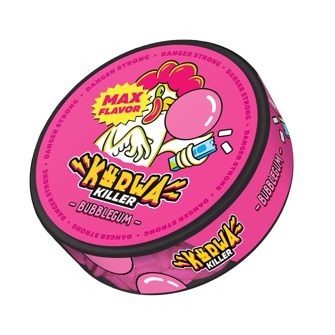 Bubblegum 47 mg Kurwa Killer nikotinové sáčky