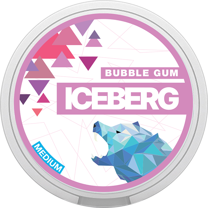 Bubblegum Medium 20 mg ICEBERG Nikotynowe saszetki