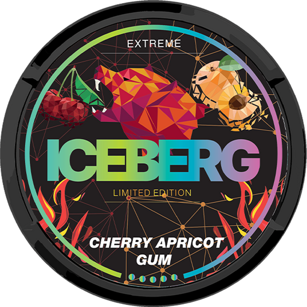 Cherry Apricot Gum Extreme 50mg ICEBERG