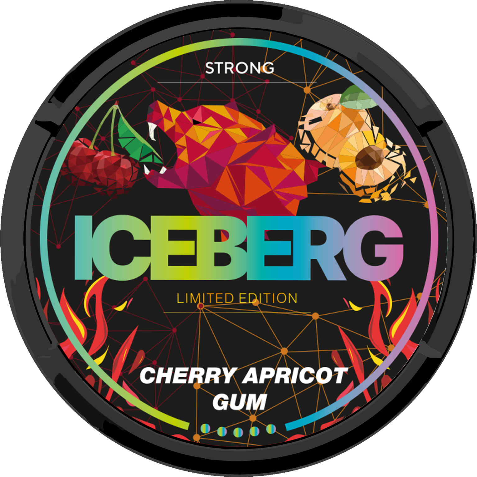 Cherry Apricot Gum Strong 20 mg ICEBERG Nikotynowe saszetki