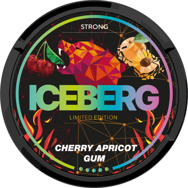 Cherry Apricot Gum Strong 20mg ICEBERG