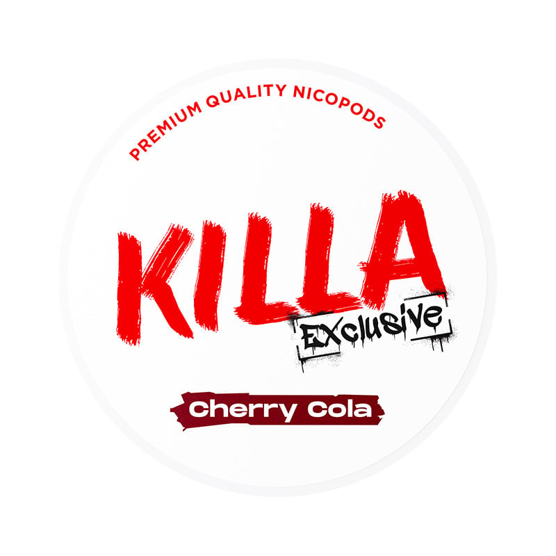 Cherry Cola 16,5 mg Killa eksklusive nikotinposer