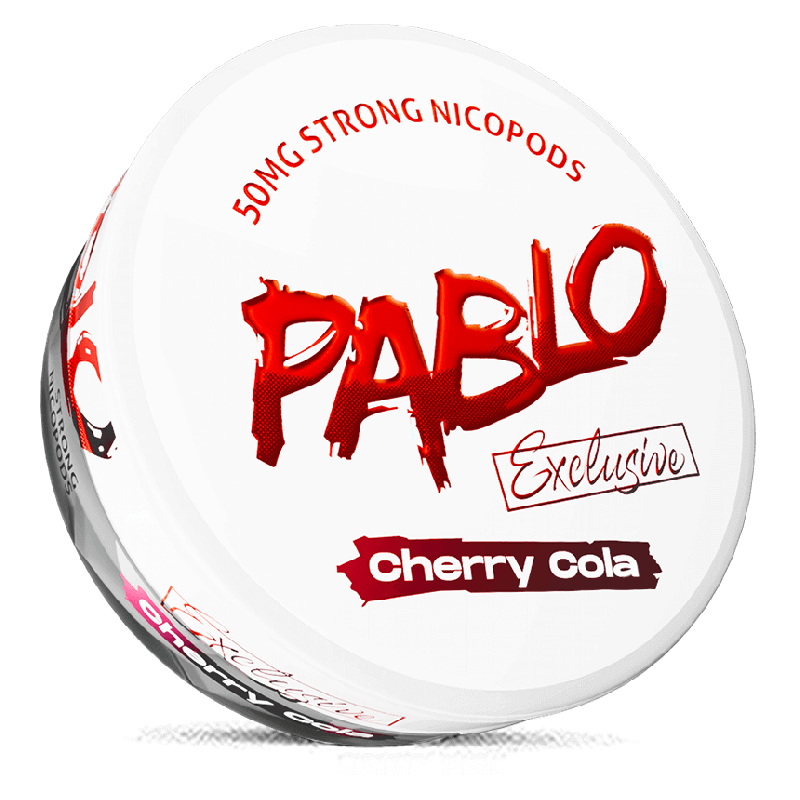 Cherry Cola 50mg Pablo Exclusive Nicotine Pouches
