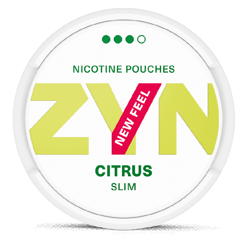 Citrus Strong 13 mg ZYN Slim nikotin tasakok