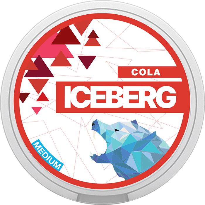 Cola Medium 20 mg ICEBERG Nikotynowe saszetki