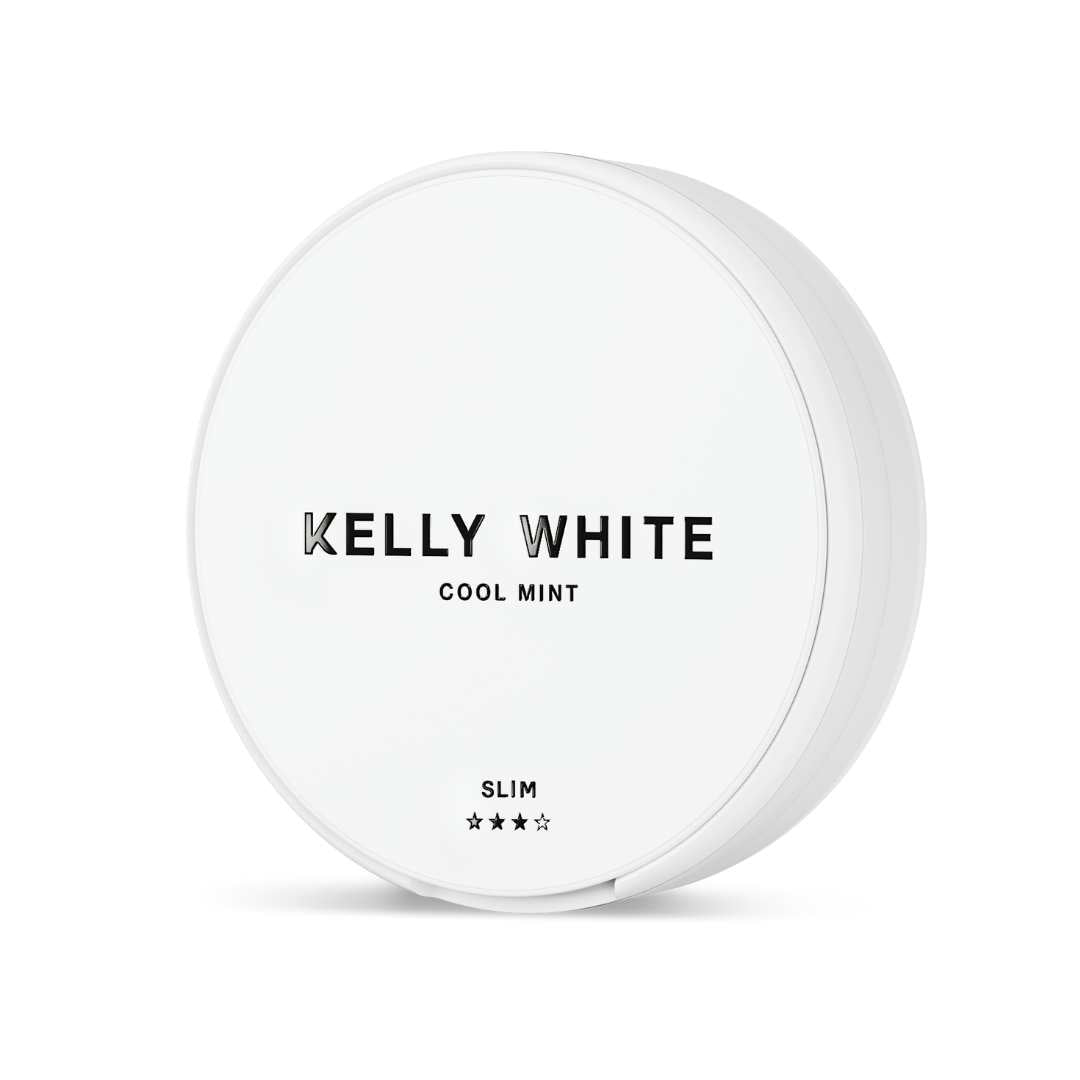 Cool Mint Slim 14 mg Kelly White – nikotínové vrecúška