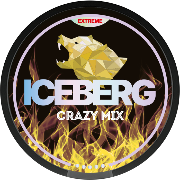 Crazy Mix Extreme 50 mg ICEBERG nikotin tasakok
