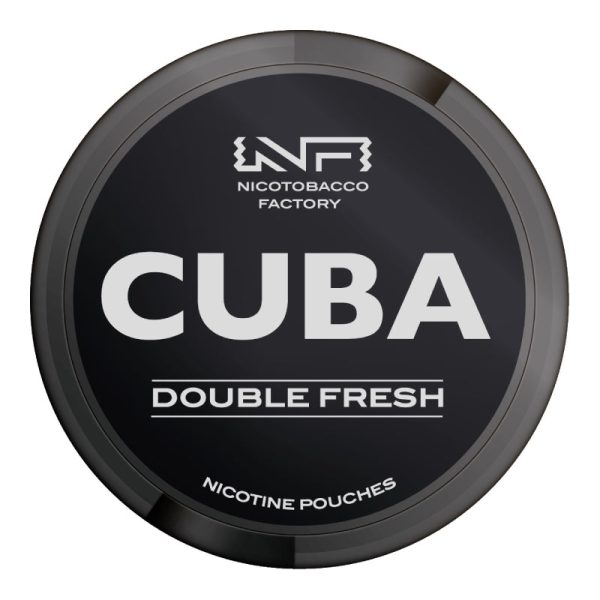 Double Fresh Slim 66mg CUBA Black