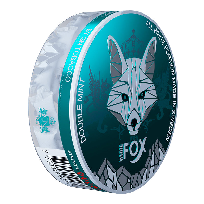 Double Mint 16 mg WHITE FOX Nikotinbeutel
