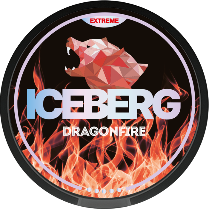 Dragon Fire Extreme 50 mg ICEBERG nikotinposer