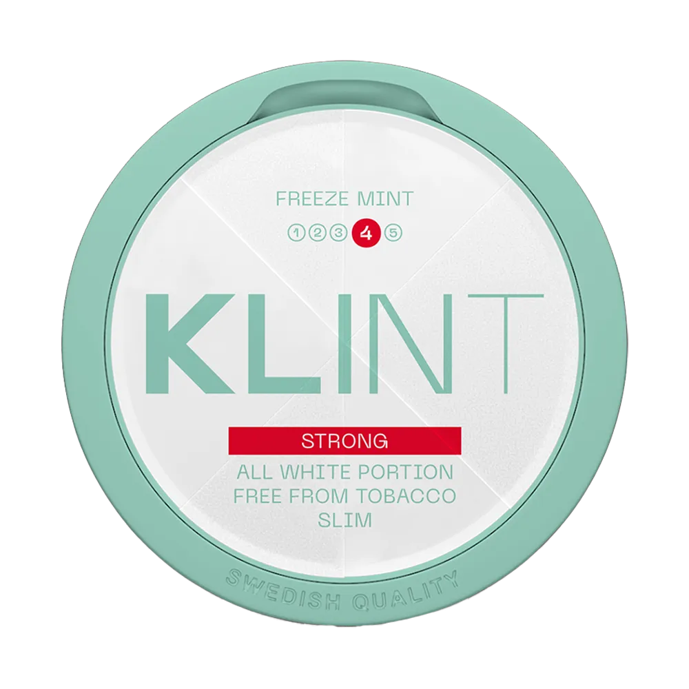 Freeze Mint 16,8 mg – nikotínové vrecúška Klint