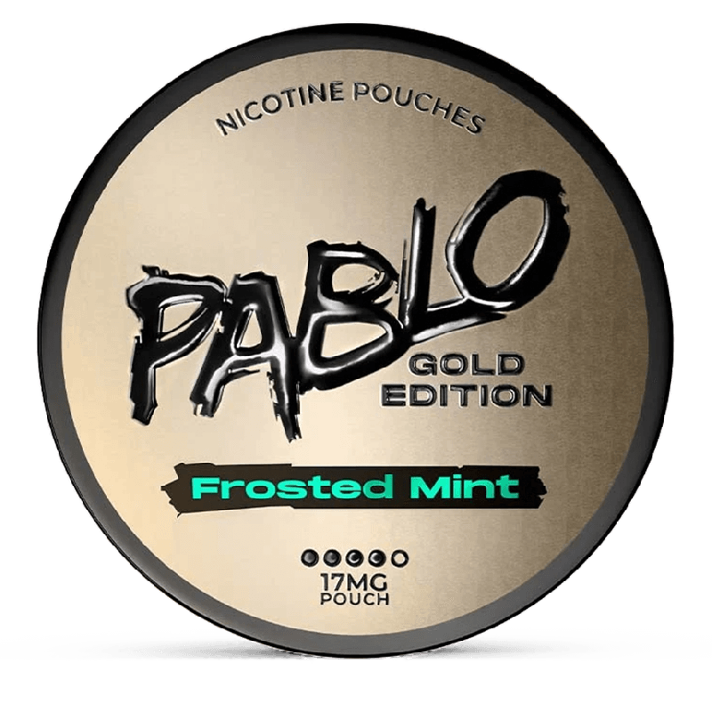 Frosted Mint 24,29 mg Pablo Gold Edition nikotinové sáčky