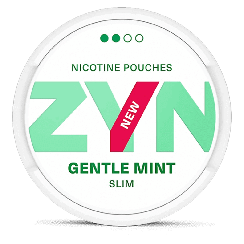 Gentle Mint 9 mg ZYN Slim nikotinposer