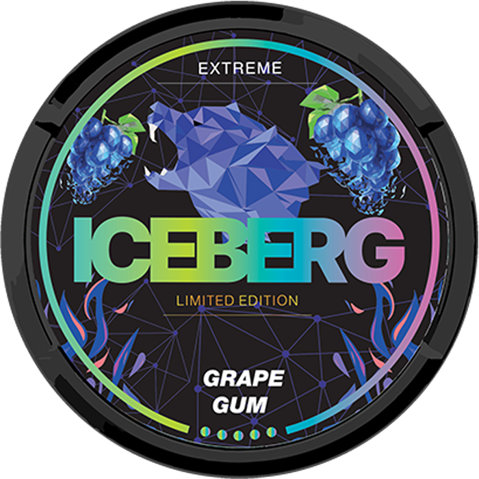 Grape Extreme 50 mg ICEBERG Nikotynowe saszetki