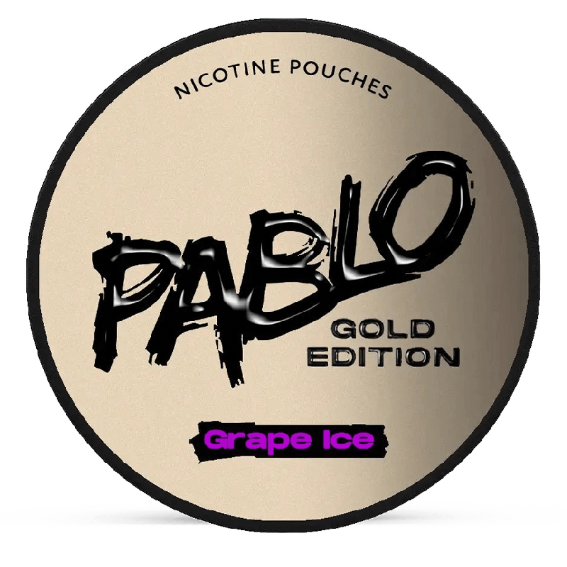 Grape Ice 24.29mg Pablo Gold Edition Nicotine Pouches