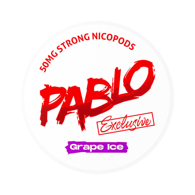 Grape Ice 50 mg Pablo Exkluzivní nikotinové sáčky