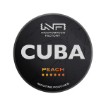 Peach 66mg CUBA Black Nicotine Pouches