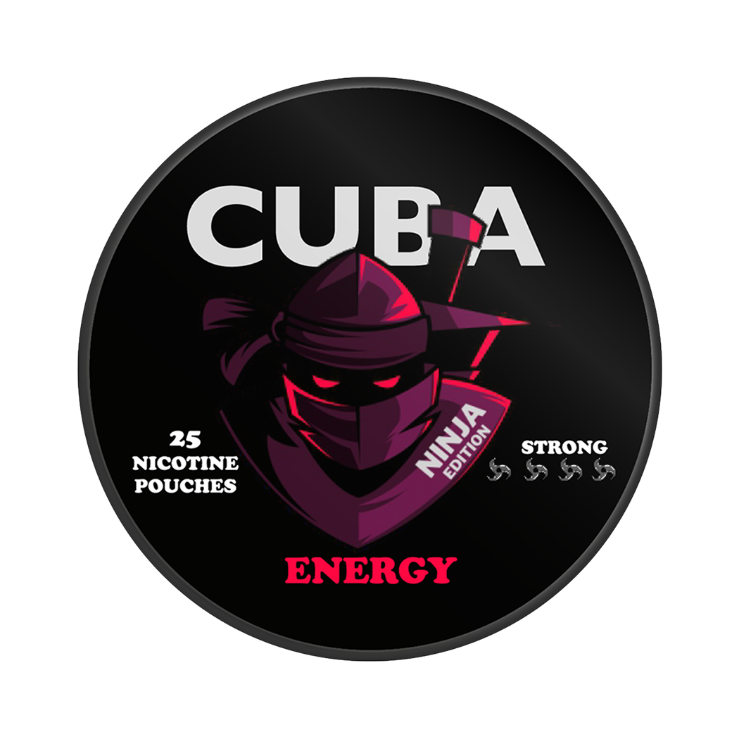 Energy 30 mg CUBA Ninja nikotintasakok