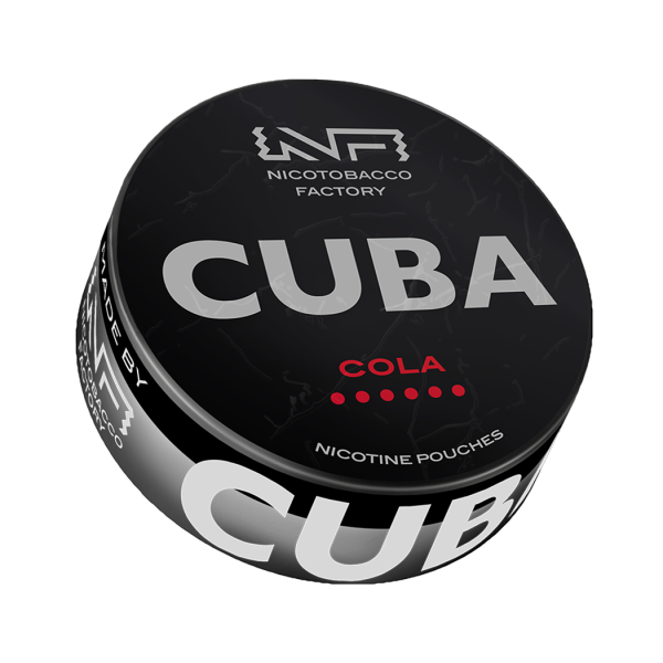 Cola 66 mg CUBA Czarne saszetki z nikotyną