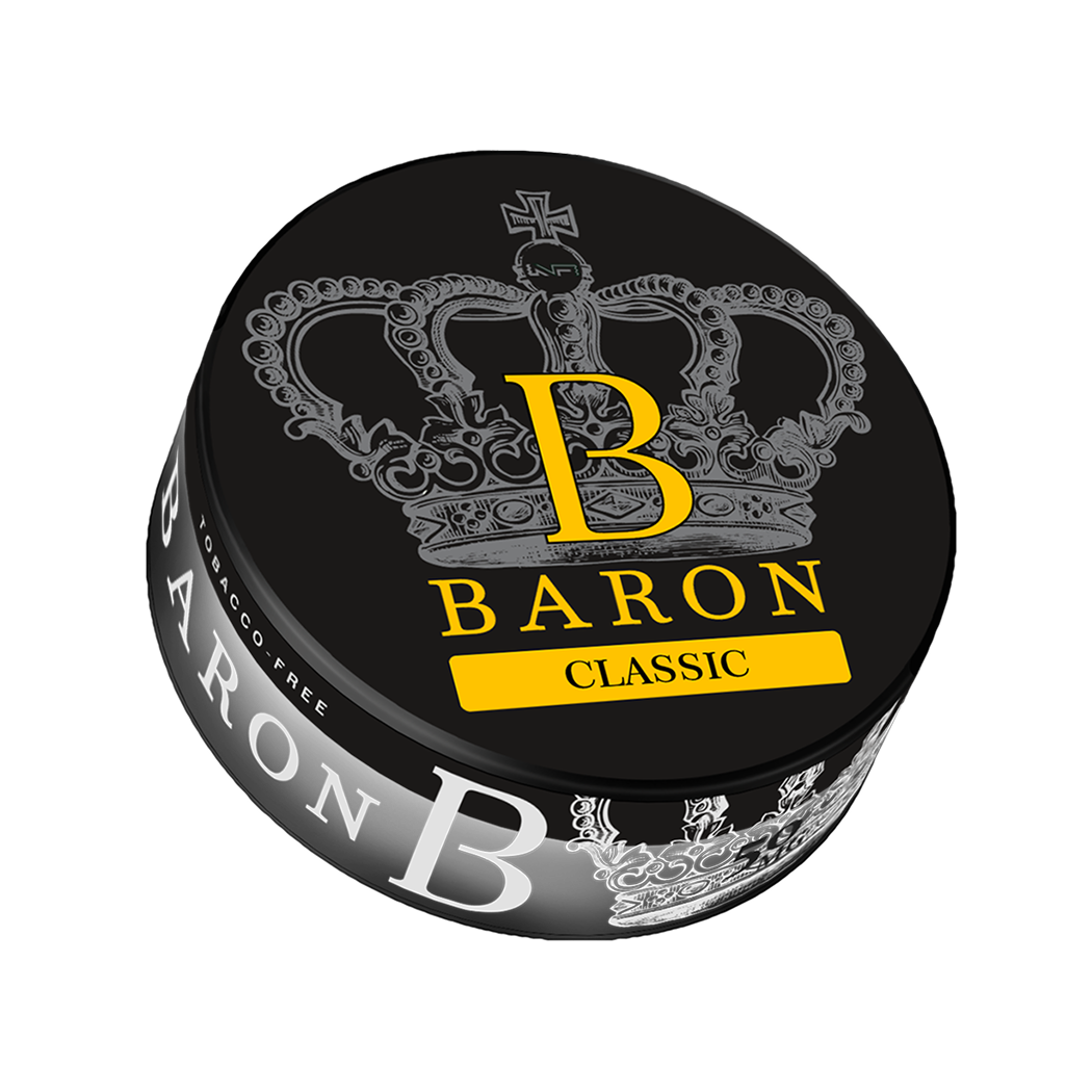 Classic Black 77mg BARON Nicotine Pouches