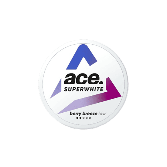 Superwhite Berry Breeze 6mg Ace Nicotine Pouches