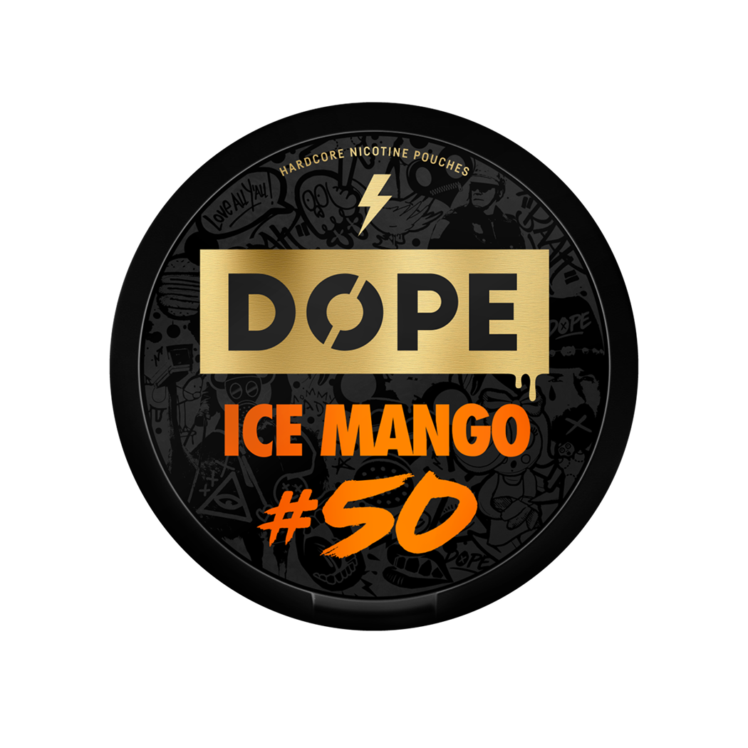 Ice Mango #50 50mg DOPE Nicotine Pouches