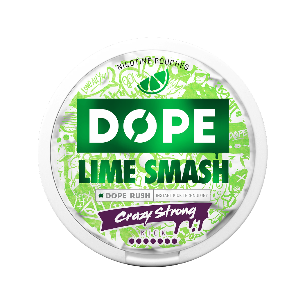 Lime Smash 28,5 mg – nikotinové sáčky DOPE