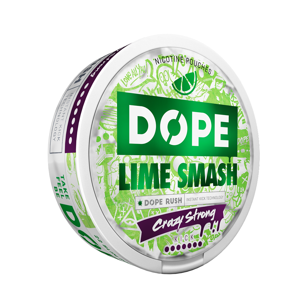 Lime Smash 28,5 mg – nikotinové sáčky DOPE