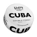 Double Fresh 16 mg CUBA – biele nikotínové vrecúška