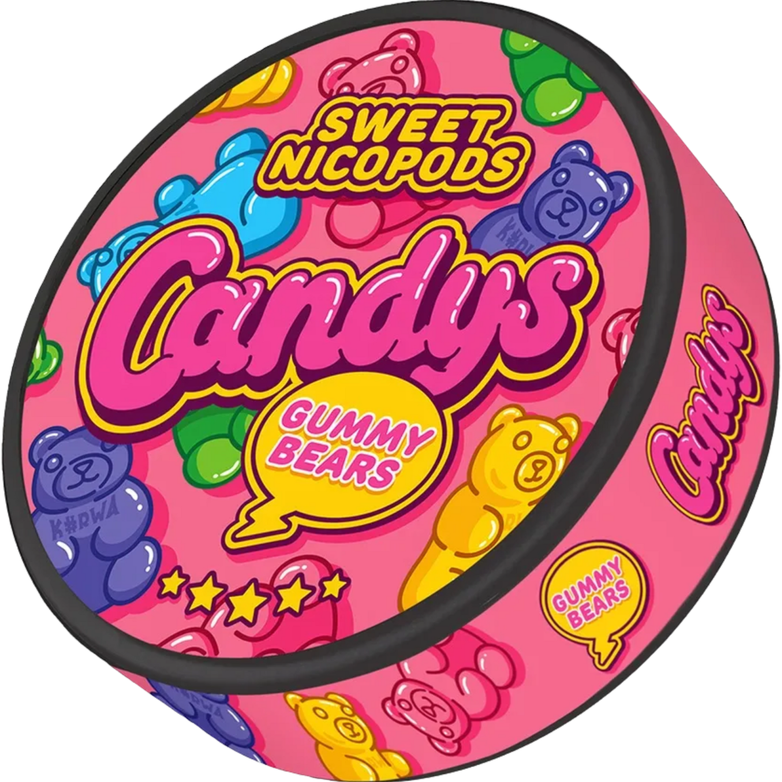 Gummy Bears 46.9mg Candys Nicotine Pouches