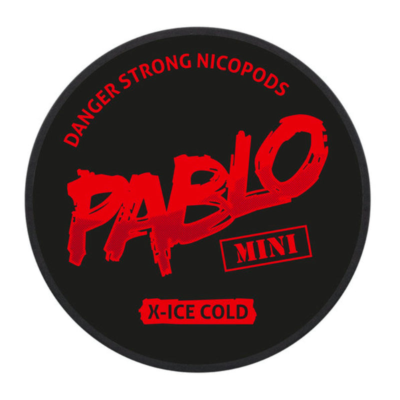 Ledově chladné mini 30 mg nikotinové sáčky Pablo