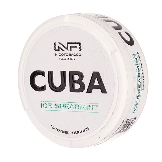 Ice Spearmint 16mg CUBA White
