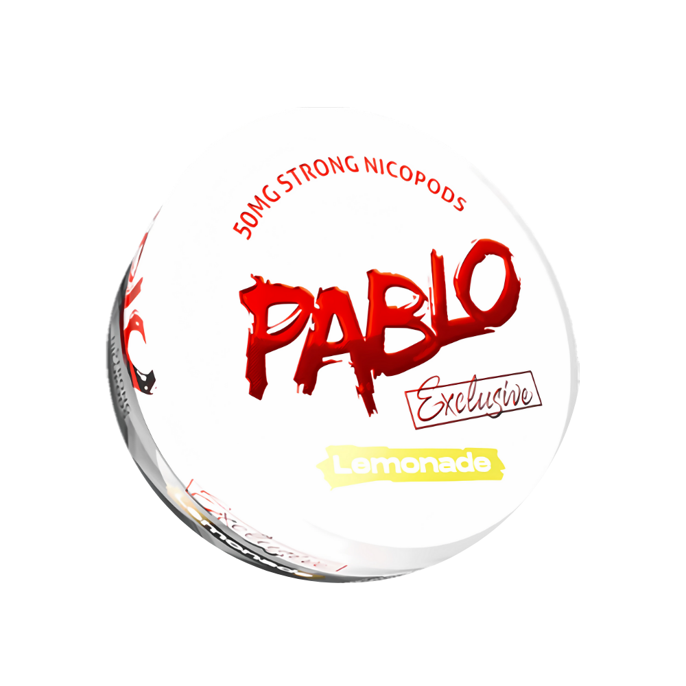 Lemonade 50mg Pablo Exclusive Nicotine Pouches
