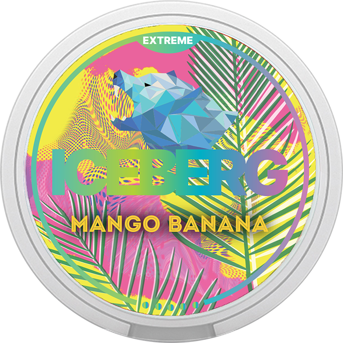 Mango Banana Extreme 50 mg ICEBERG nikotin tasakok