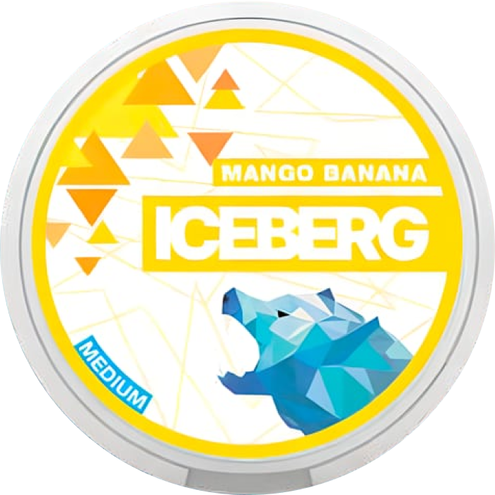 Mango Banana Medium 20 mg ICEBERG Nikotynowe saszetki