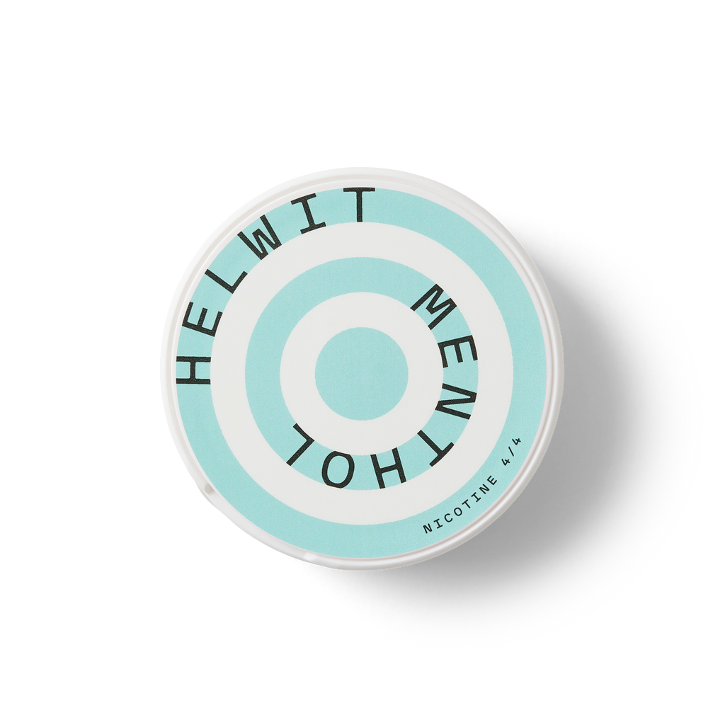Menthol 12mg Helwit Nicotine Pouches