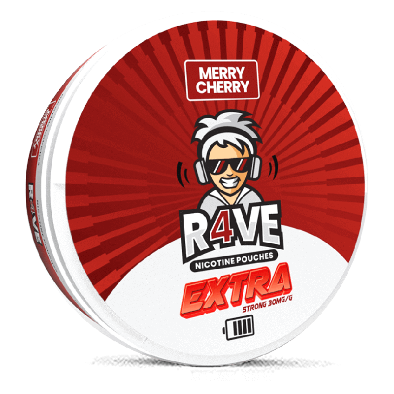 Merry Cherry 30 mg R4VE nikotínové vrecúška