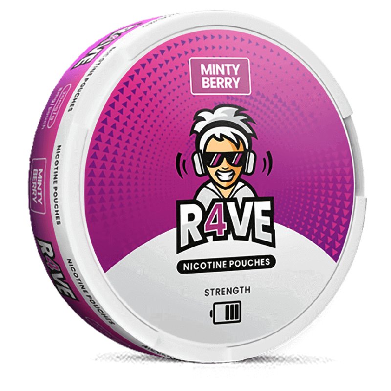 Minty Berry 10 mg R4VE nikotinové sáčky