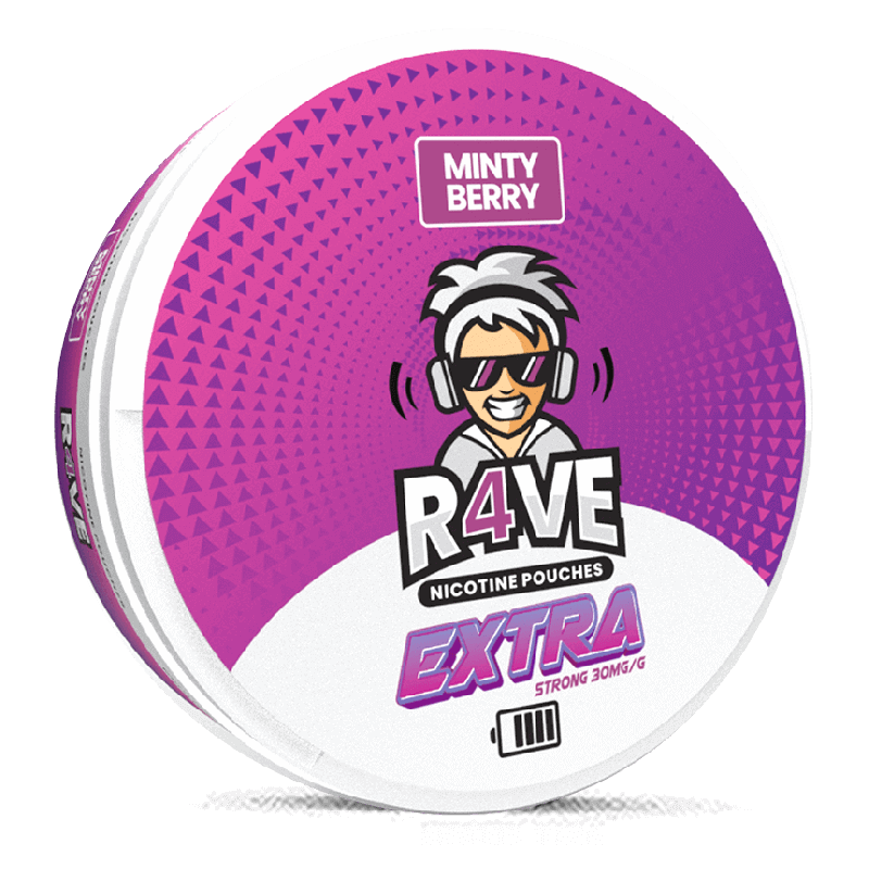 Minty Berry 30 mg R4VE nikotinové sáčky