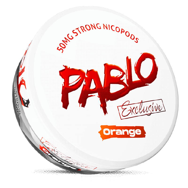 Orange 50mg Pablo Exclusive Nicotine Pouches