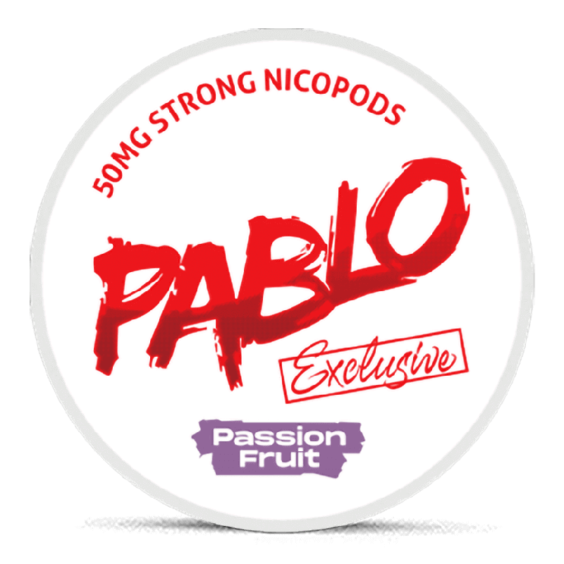 Passion Fruit 50mg Pablo Exclusive Nicotine Pouches
