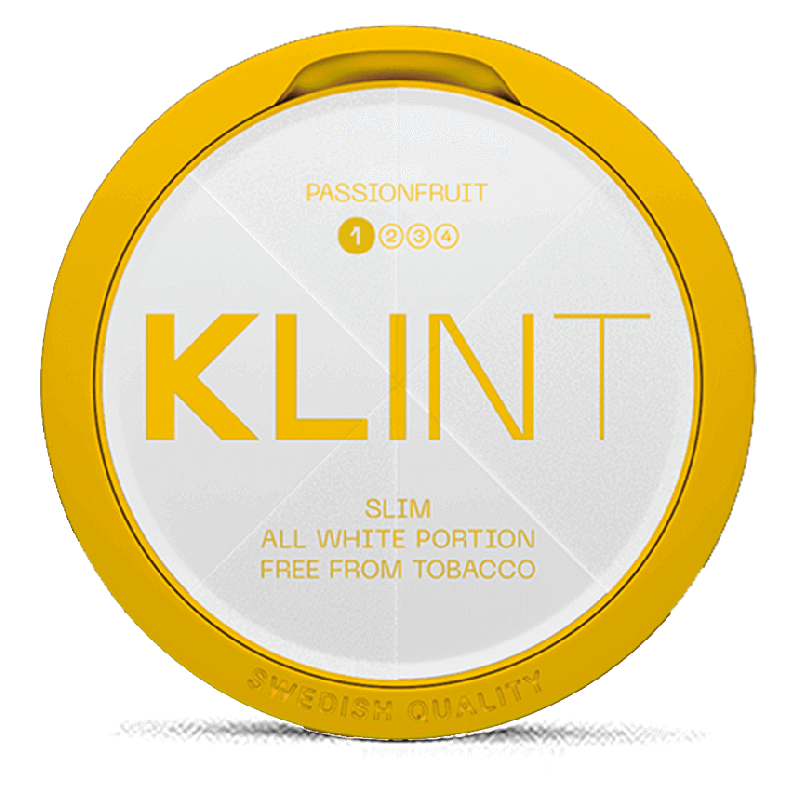 Vrecúška s nikotínom Passionfruit 5,7 mg od Klint