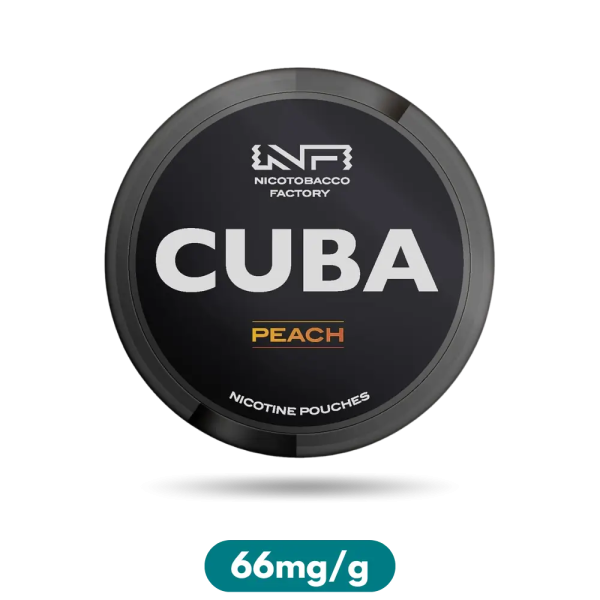 Peach Slim 66mg CUBA Black