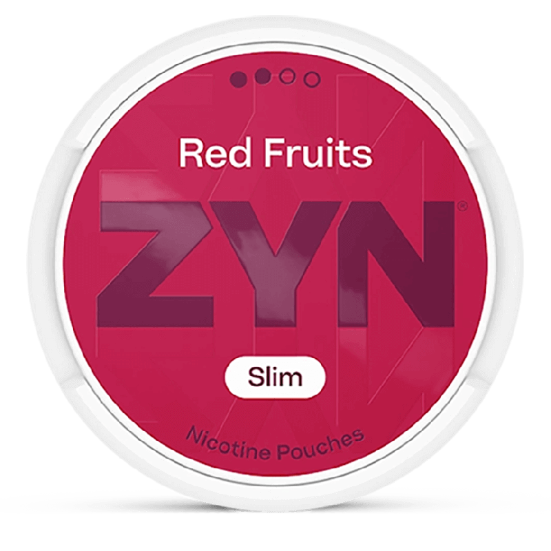 Røde frugter Regular 8,8 mg ZYN Slim nikotinposer